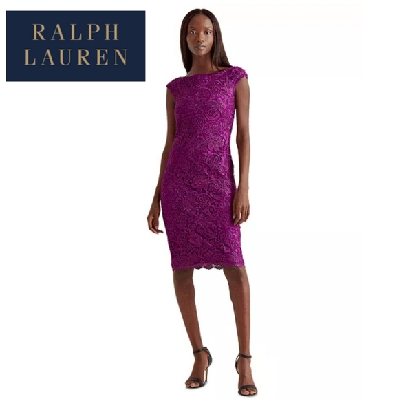 Ralph Lauren Dresses & Skirts - 🔥STUNNING Ralph Lauren Lace Dress 🔥